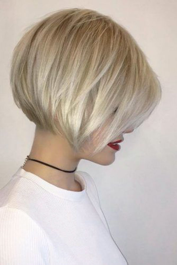 Pictures Of Short Layered Bob Haircuts